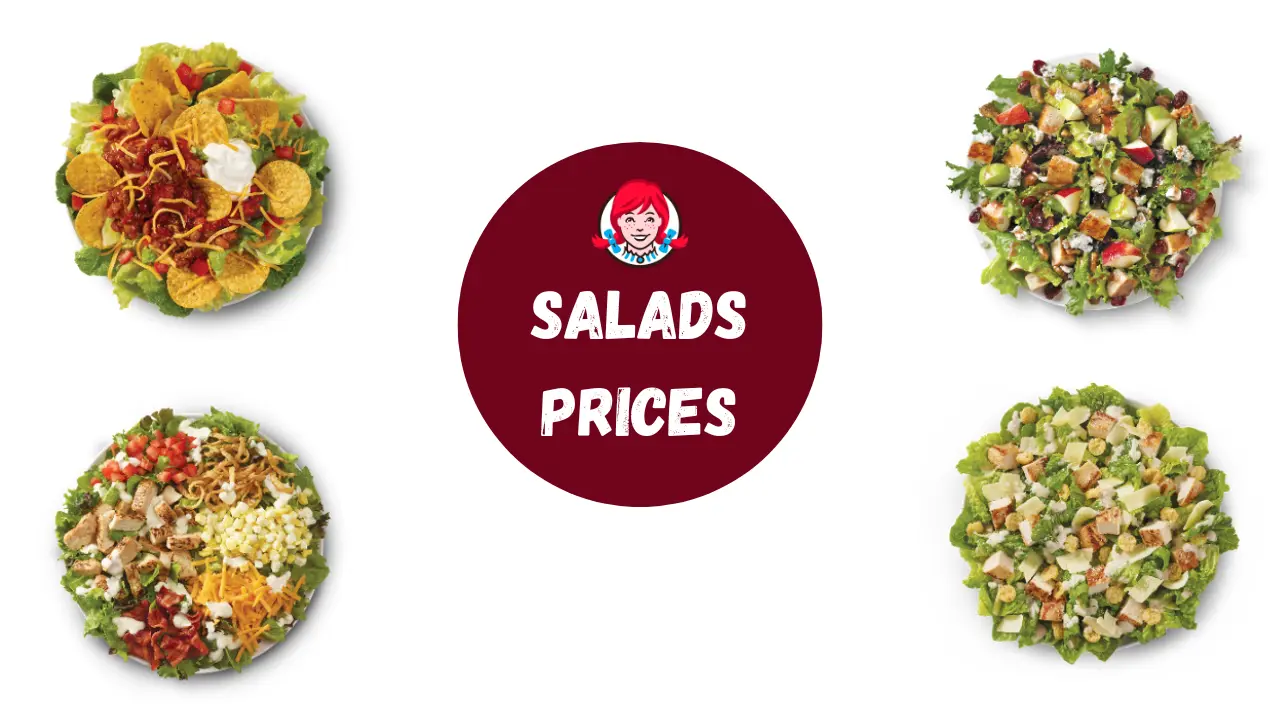 Wendy's Salads Prices