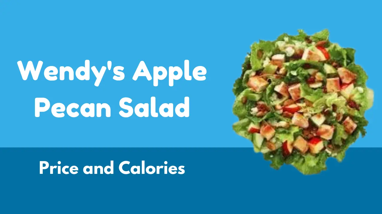 Wendy's Apple Pecan Salad Price