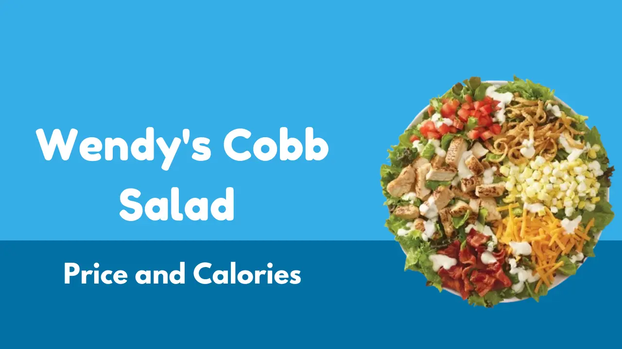 Wendy's Cobb Salad Price