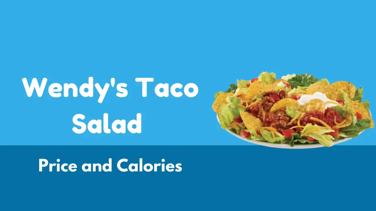 Wendy's Taco Salad Price