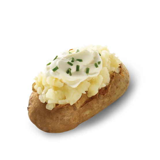 Sour Cream and Chive Baked Potato