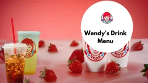 Wendy's Drink Menu