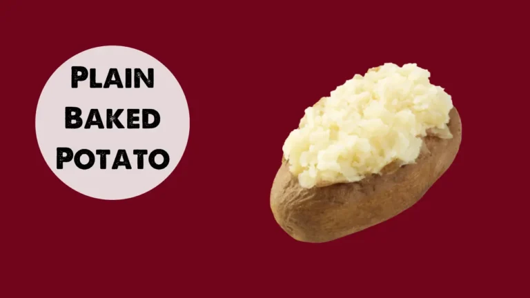 Plain Baked Potato