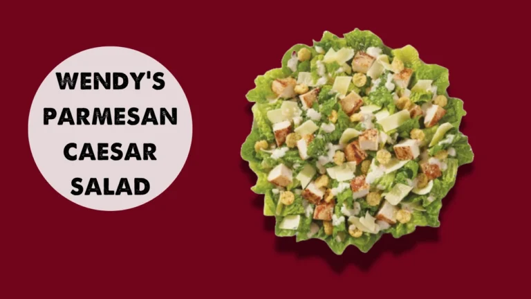 wendys parmesan caesar salad